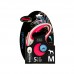 Flexi New Comfort M 5m šnúra - automatické vodítko s 5m šnúrou, veľkosť M - červená