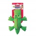 KONG Cozie Ultra Ana Alligator L 30cm - odolná plyšová hračka pre psov, aligátor s hrkálkou a rúrkami