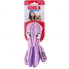 KONG CuteSeas Octopus - plyšová chobotnica pre psa, s pískadlom - S