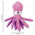 KONG CuteSeas Octopus - plyšová chobotnica pre psa, s pískadlom - L