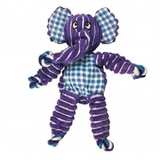 KONG Floppy Knots Elephant M / L - Lanová hračka pre psa, s uzlami a 2 rúrkami