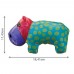 KONG Shieldz Hippo M - odolná hračka pre psa, hroch s fajkou