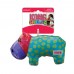 KONG Shieldz Hippo M - odolná hračka pre psa, hroch s fajkou