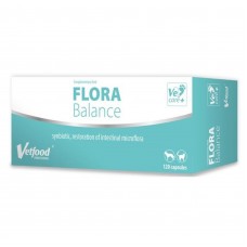 Vetfood Flora Balance - prípravok na podporu tráviaceho traktu, pre psov a mačky - 120 tabliet.