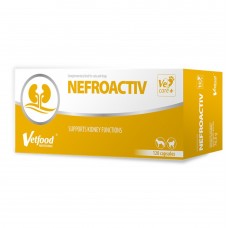 Vetfood NefroActiv - prípravok podporujúci činnosť obličiek, pre psov a mačky - 120 tabliet.