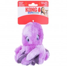KONG SoftSeas Octopus - roztomilá plyšová hračka pre psa, chobotnica s fajkou - S