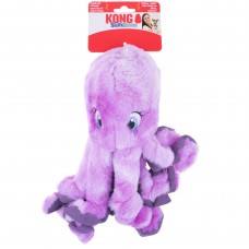 KONG SoftSeas Octopus - roztomilá plyšová hračka pre psa, chobotnica s fajkou - L