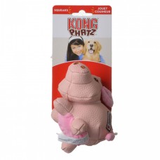 KONG Phatz Pig - hračka pre psa z eko kože, prasiatko s fajkou - S