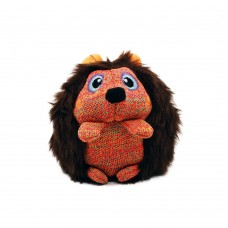 KONG ZigWigz Hedgehog M 13cm - chlpatý maskot pre psa, ježko s jedinečnou textúrou, s pískadlom