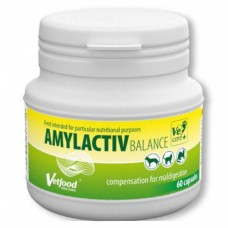 Vetfood Amylactiv Balance - doplnok stravy podporujúci funkciu tráviaceho traktu, pre psy, mačky, hlodavce a králiky - 60 tabliet. Vetfood Amylactiv Balance - doplnok stravy podporujúci funkciu tráviaceho traktu, pre psy, mačky, hlodavce a králiky - 60 tabliet.