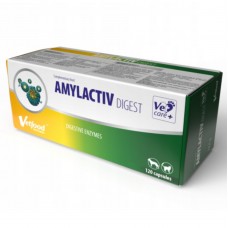 Vetfood Amylactiv Digest - doplnok podporujúci tráviaci trakt, pre psov a mačky - 120 tabliet.