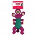 KONG Woozles Pink M 24cm - silná hračka pre psa, ružový mimozemšťan s fajkami