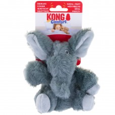KONG Comfort Kiddos Elephant - plyšová hračka pre psa, slon s odnímateľnou rúrkou - XS