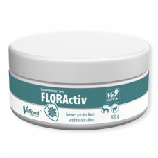Vetfood FLORActiv 100g - prípravok podporujúci črevnú bakteriálnu flóru pre psov a mačky