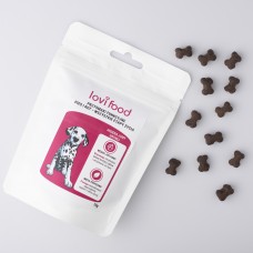 Lovi Food Orálna hygiena 70g - pamlsky pre psov a mačky, s aktívnym uhlím a mätou piepornou
