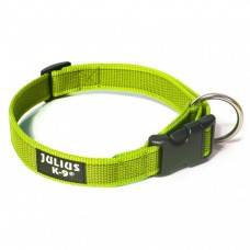 Obojok Julius K9 Color & Grey 2,5cm - odolný obojok pre psov - Neon žltý