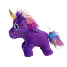 KONG Buzzy Enchanted Unicorn - pohyblivá hračka pre mačky, bzučiaci jednorožec s mačacou trávou