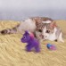 KONG Buzzy Enchanted Unicorn - pohyblivá hračka pre mačky, bzučiaci jednorožec s mačacou trávou