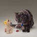 KONG Buzzy Softies Llama - pohyblivá hračka pre mačky, mäkká, bzučiaca lama s mačacou trávou