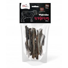 Rich Micha Liver beef 100g - prírodný maškrtník pre psov vo forme sušených hovädzích pásikov