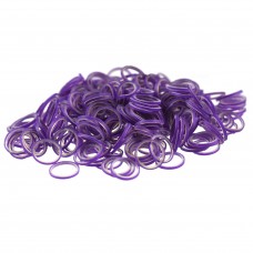 Paw Marks Latex Bands Medium 9,5 mm - profesionálne, super odolné latexové pásky, 1000 ks. stredná - fialová