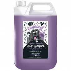 Bugaugs 4v1 Dog Shampoo - upokojujúci šampón pre psov, s levanduľou a harmančekom, koncentrát 1:10 - 5L