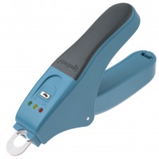 Miracle Care QuickFinder Trimmer Blue - gilotína na nechty pre stredne veľké psy so senzorom, ktorý zabraňuje ich príliš krátkemu strihaniu, modrá
