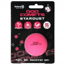 Dog Comets Stardust S (5cm) - gumená loptička pre psa, plávajúca - Ružová