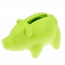 Dog Comets Propus 8cm - gumený mini retriever pre psov, prasiatko s otvorom na pamlsok - Green