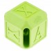 Dog Comets Protostar (5cm) - gumená hračka na maškrty pre malého psíka, skákacia kocka - zelená