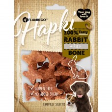 Flamingo Hapki Rabbit Rice Bone 170g - aromatické maškrty pre psov, králik s ryžou Flamingo Hapki Rabbit Rice Bone 170g - aromatické maškrty pre psov, králik s ryžou
