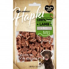 Flamingo Hapki Lamb Rice Bites 85g - cvičky pre psov, jahňacina a ryža