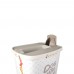 Flamingo June Food Barrel 43L - veľká nádoba na suché krmivo pre psov, s naberačkou Flamingo June Food Barrel 43L - veľká nádoba na suché krmivo pre psov, s naberačkou