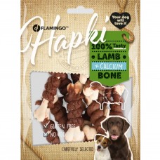 Flamingo Hapki Lamb Calcium Bone 150g - psie maškrty, kocky vápnika zabalené v jahňacom mäse Flamingo Hapki Lamb Calcium Bone 150g - psie maškrty, kocky vápnika zabalené v jahňacom mäse