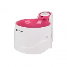 Flamingo Bellagio Automatic Water Feeder 2L - tichá fontánka pre mačky, psy - ružová