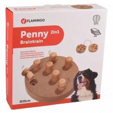 Flamingo Braintrain Penny 2v1 - obojstranná puzzle hračka pre psa - 25 cm