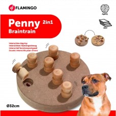 Flamingo Braintrain Penny 2v1 - obojstranná logická hračka pre psov - 32 cm