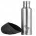 Flamingo Fin Portable Water Dispenser 750ml - oceľová fľaša pre psov, s miskou Flamingo Fin Portable Water Dispenser 750ml - oceľová fľaša pre psov, s miskou