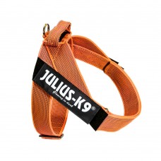 Julius-K9 IDC Color & Grey Belt Harness Orange - opaskový postroj, postroj pre psa, oranžový - 0