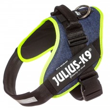 Julius-K9 IDC Powerharness Jeans Neon - postroje najvyššej kvality pre psov, džínsy a neónové farby - 3