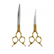 Artero Fusion Gold Curvy Scissors 7 "- profesionálne, ľahké ázijské nožnice na strihanie vlasov Fusion, zlaté