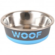 Flamingo Woof Bowl - miska pre psa s protišmykovou základňou - S Flamingo Woof Bowl - miska pre psa s protišmykovou základňou - S