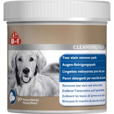8v1 Tear Cleansing Pads 90 kusov - podložky pre psov na čistenie očí a úst