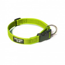 Julius K9 Color & Grey Collar 2cm - odolný obojok pre psov - Neon žltý