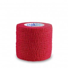Stokban elastický samolepiaci obväz 5cm/4,5m - Červený