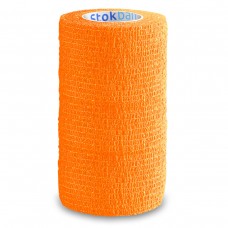 Stokban elastický samolepiaci obväz 10cm/4,5m - Oranžový