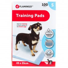 Flamingo Training Pads S (45x35cm) - podložky pre psov na učenie sa čistote, 5-vrstvové - 100 kusov
