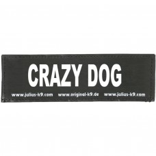 Náplasť Julius K9 Crazy Dog 2ks. - nášivky na rovnátka Julius, suchý zips - S.