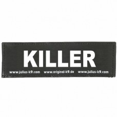 Julius K9 Killer Patch 2ks. - nášivky na rovnátka Julius, suchý zips - S.