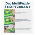 Nina Ottosson Dog MultiPuzzle Level 4 - interaktívna hra, vzdelávacie puzzle pre psa, úroveň 4